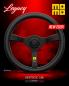 Preview: MOMO steering wheel LEGACY 350mm BLACK LEATHER