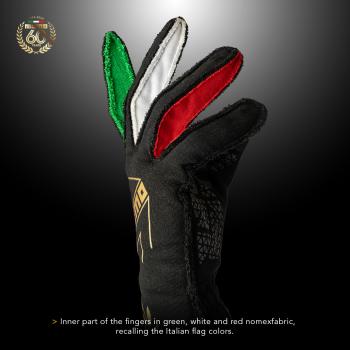 60 Jahre MOMO Corsa Pro Rennfahrerhandschuhe Größe 8