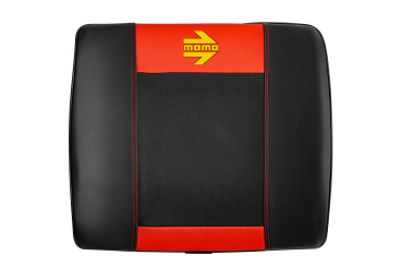 MOMO Sitzpolster Compact Corsa Taille schwarz/ rot