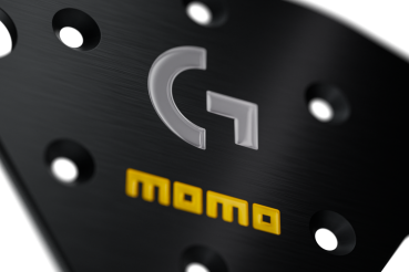 MOMO × Logitech G Lenkrad MIKROFASER SIM GT 320mm BLACK
