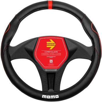 MOMO steering wheel cover SWC 014 Super Grip black / red - S