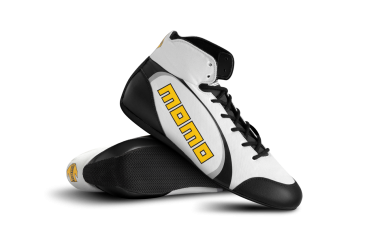 MOMO SPEED PRO BOOTS WHITE-BLACK Size 45