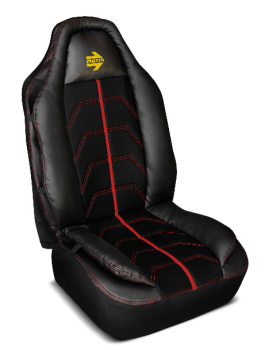 MOMO seat cover Monza Black/ red