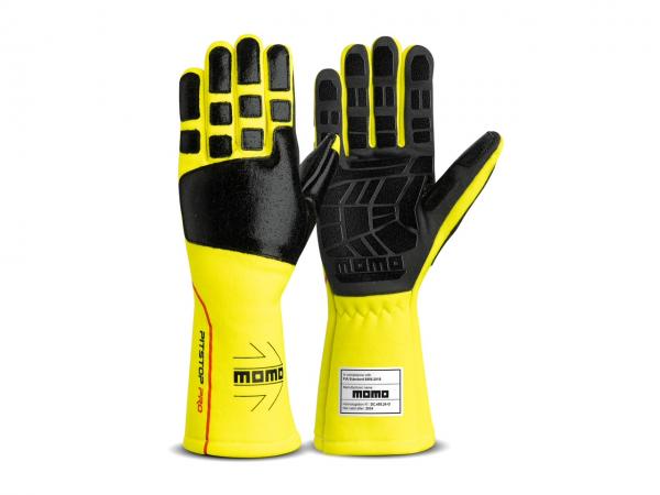 GLOVES MECH. PIT STOP PRO YELLOW FIA M/10